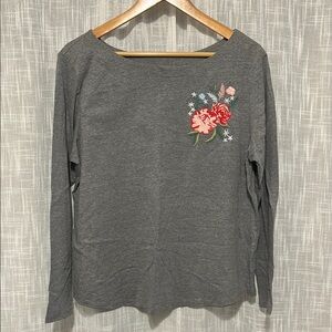 St. John’s Bay Embroidered Tee